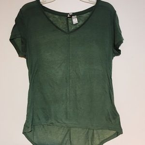 green t shirt